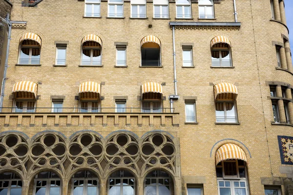 Paláce Architektury Amdterdam Nizozemsku — Stock fotografie