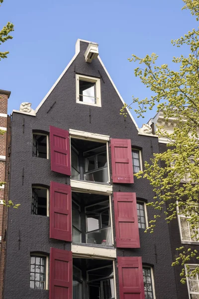 Дворцы Архитектура Амдтердаме — стоковое фото