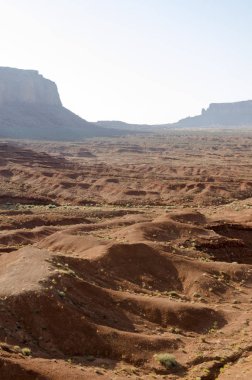 Monument Valley Utah aşırı peyzaj