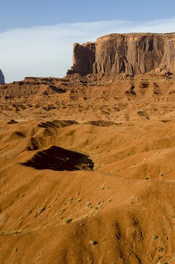 Monument Valley Utah aşırı peyzaj