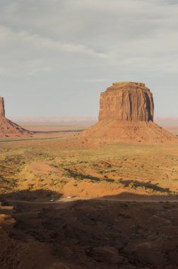 Monument Valley Utah aşırı peyzaj
