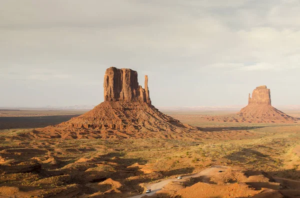 Monument Valley Utah Aşırı Peyzaj — Stok fotoğraf