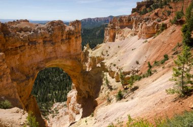 Amerika Birleşik Devletleri bryce Kanyon'a manzara