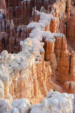 Amerika Birleşik Devletleri bryce Kanyon'a manzara