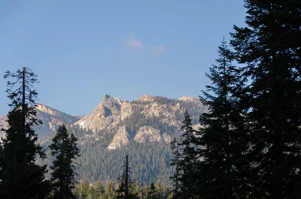 Τοπίο Στο Εθνικό Πάρκο Sequoia Καλιφόρνια Στις Ηνωμένες Πολιτείες Της — Φωτογραφία Αρχείου