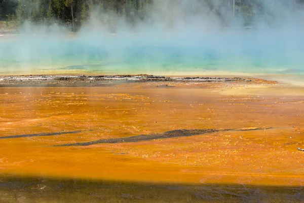 Gran Primavera Prismática Parque Nacional Yellowstone Wyoming — Foto de Stock