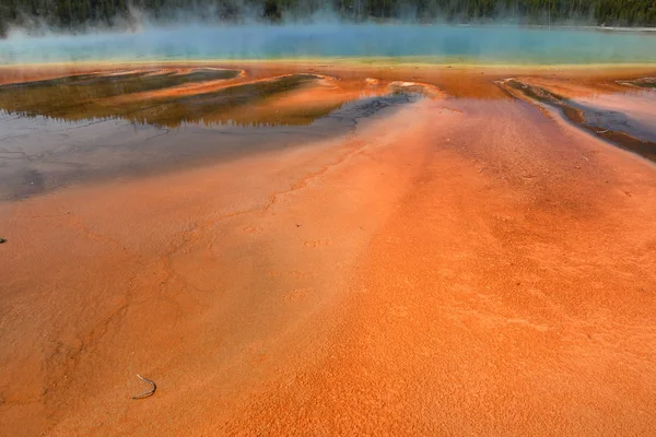 Grand Prismatic Spring Yellowstone National Park Wyoming — Stock Photo, Image