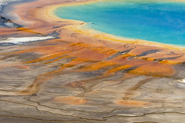 Grote Prismatische Lente Yellowstone National Park Wyoming — Stockfoto