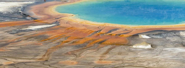 Grote Prismatische Lente Yellowstone National Park Wyoming — Stockfoto