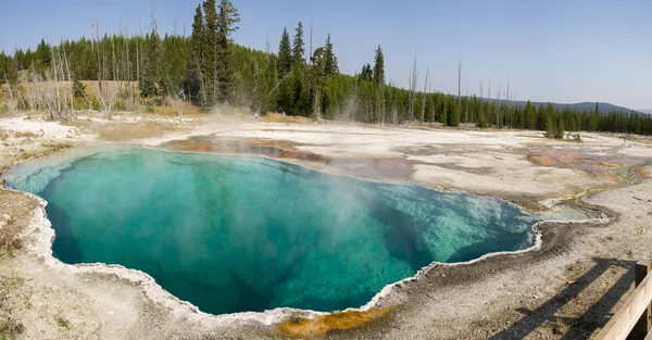 Piscinas Calientes Parque Nacional Yellowstone Wyoming — Foto de Stock