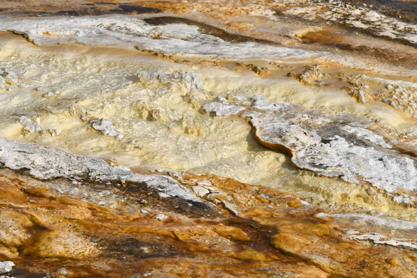 Piscinas Quentes Parque Nacional Yellowstone Wyoming — Fotografia de Stock