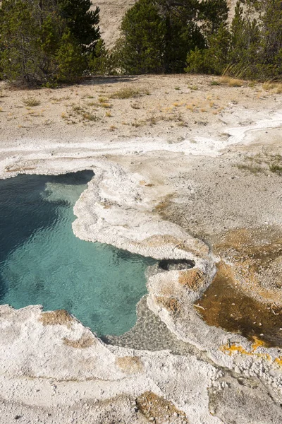 Piscinas Calientes Parque Nacional Yellowstone Wyoming — Foto de Stock