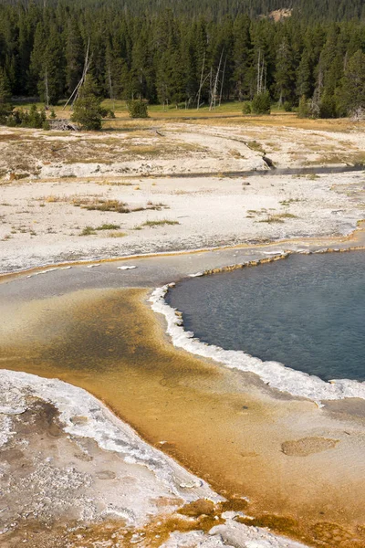 Piscinas Calientes Parque Nacional Yellowstone Wyoming — Foto de Stock