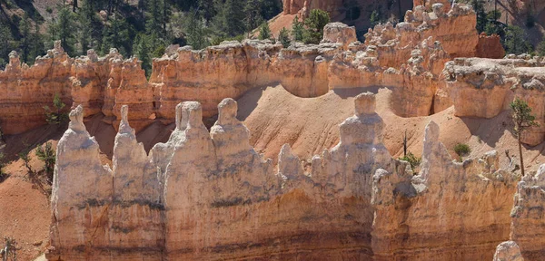 Τοπίο Σχετικά Bryce Canyon Για Τις Ηνωμένες Πολιτείες Της Αμερικής — Φωτογραφία Αρχείου