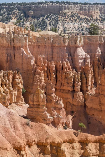 Τοπίο Σχετικά Bryce Canyon Για Τις Ηνωμένες Πολιτείες Της Αμερικής — Φωτογραφία Αρχείου