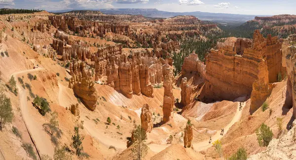 Paysage Sur Canyon Bryce Dans Les États Unis Amérique — Photo