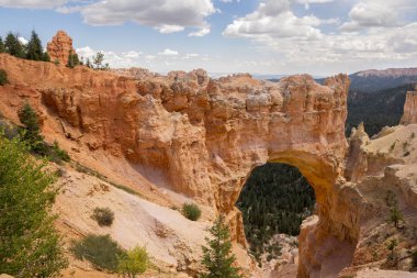 Amerika Birleşik Devletleri bryce Kanyon'a manzara