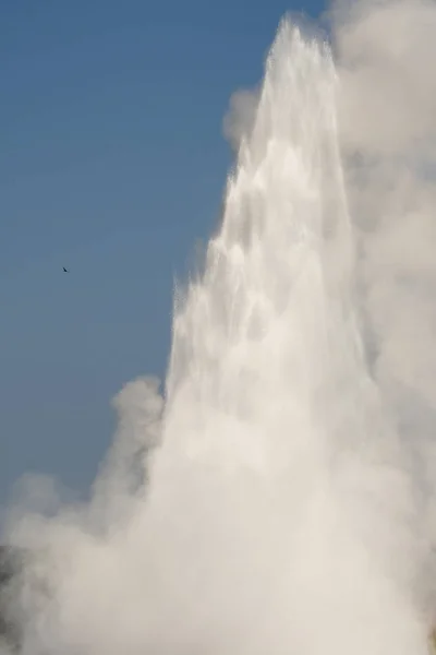 Geyser Yellowstone Nemzeti Parkban Wyomingban — Stock Fotó