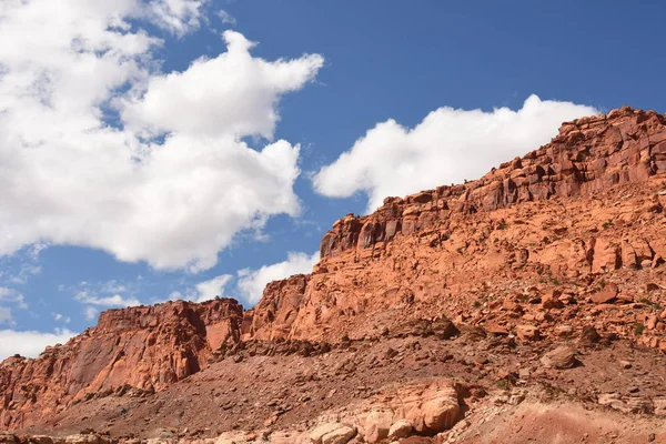 Drogi Scenic Byway Capitol Reef National Park Stany Zjednoczone Ameryki — Zdjęcie stockowe