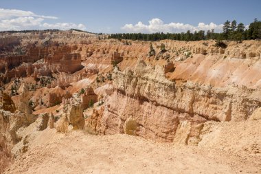 Amerika Birleşik Devletleri bryce Kanyon'a manzara