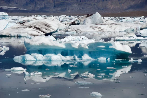 Iceberg Jokulsarlon Lago Islândia — Fotografia de Stock
