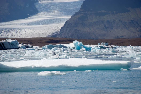 Eisberg Jokulsarlonsee Island — Stockfoto