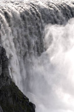 Dettifoss şelale İzlanda yaz