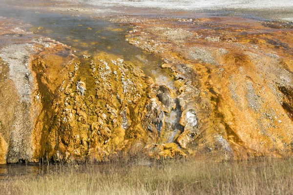 Géiser Cuenca Arena Negra Parque Nacional Yellowstone Wyoming — Foto de Stock