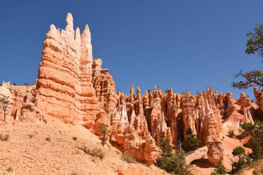 Amerika Birleşik Devletleri bryce Kanyon'a manzara