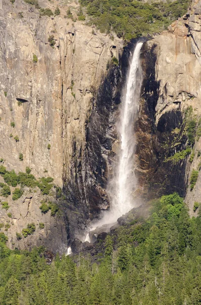 Bosque Cascada Parque Nacional Yosemite California —  Fotos de Stock
