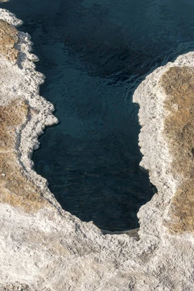 Geyser Yellowstone Nemzeti Parkban Wyomingban — Stock Fotó