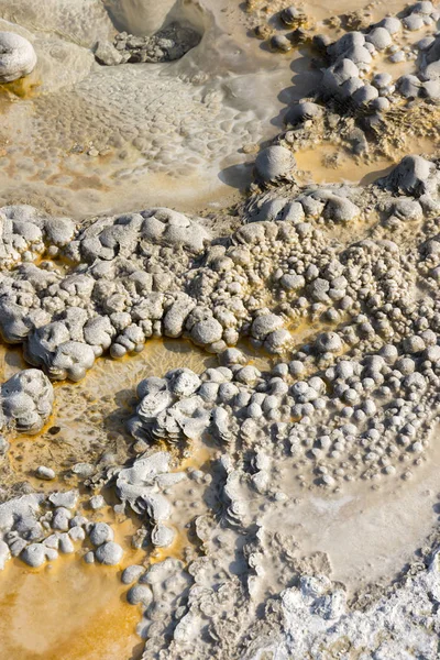 Geyser Nel Parco Nazionale Yellowstone Nel Wyoming — Foto Stock