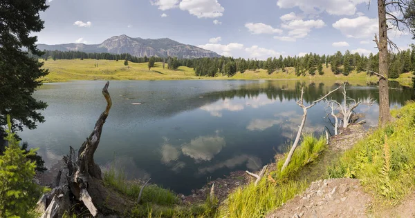 Göller Nehirler Yellowstone Milli Parkı Nda Wyoming — Stok fotoğraf