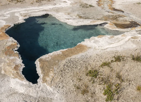 Geyserand Sorgente Termale Nel Parco Nazionale Yellowstone Nel Wyoming — Foto Stock