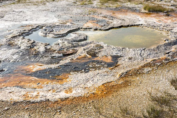 Geyserand Aguas Termales Parque Nacional Yellowstone Wyoming — Foto de Stock