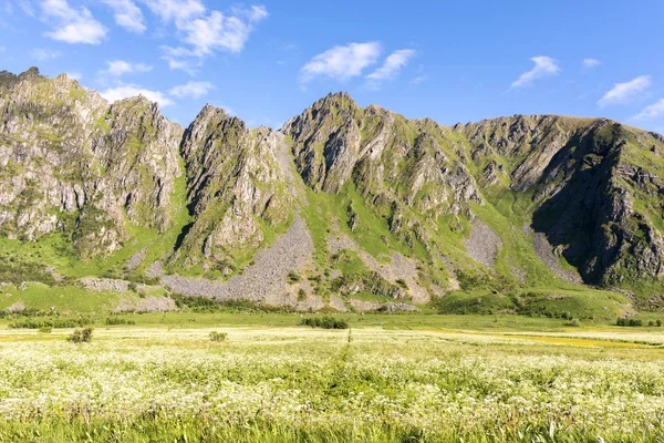 Krajina Mezi Mořem Horou Andenes Lofoten Norsku Podél Národní Turistické — Stock fotografie