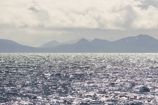 Cola Una Ballena Mientras Bucea Andenes Las Islas Lofoten Noruega —  Fotos de Stock