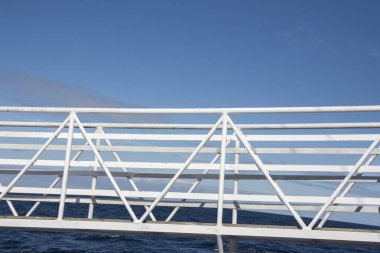 Norveç'te Lofoten Adaları Andenes balina izleme için balıkçı teknesi