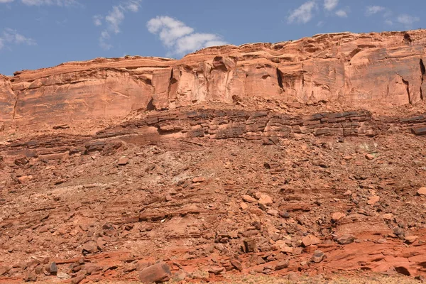 Krajobraz Canyonlands Park Narodowy Stanach Zjednoczonych Ameryki — Zdjęcie stockowe