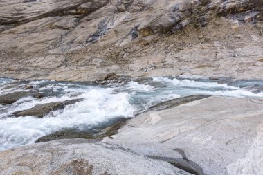 Norveç'te Laerdal'da Nigardsbreen Buzulu
