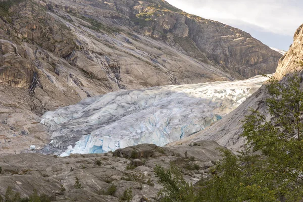 挪威拉尔达尔的尼加德斯布林冰川 — 图库照片