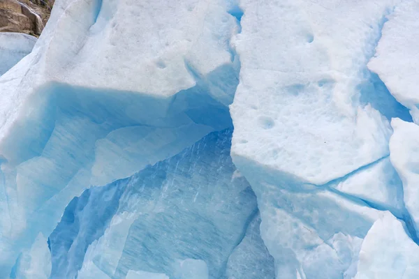 Norveç Laerdal Nigardsbreen Buzulu — Stok fotoğraf