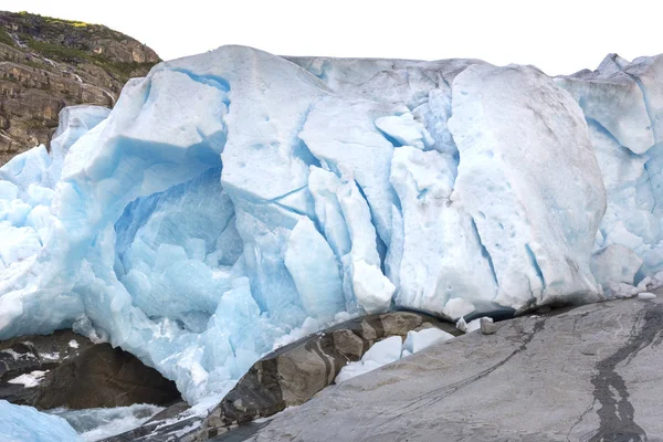 Ghiacciaio Nigardsbreen Laerdal Norvegia — Foto Stock