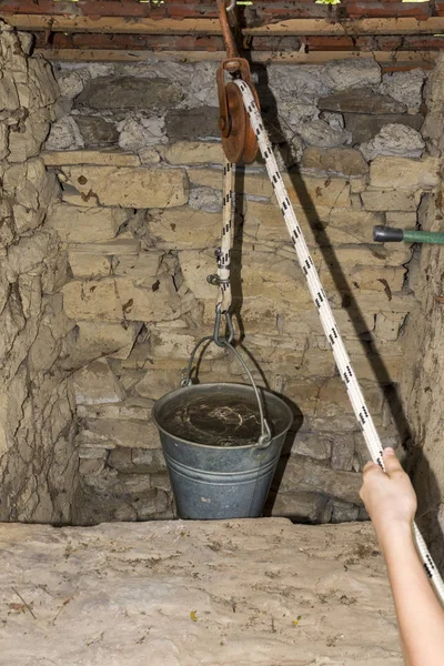 Колодец Водоснабжения Пьемонте — стоковое фото