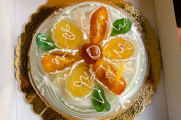 Tray Typical Sicilian Sweets — Stock Photo, Image