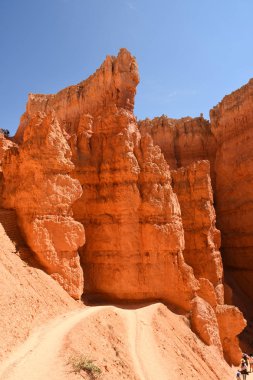 manzara navajo döngü iz bryce kanyon amerika birleşik devletleri