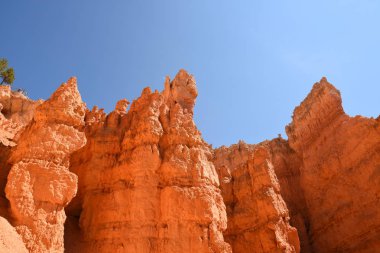 manzara navajo döngü iz bryce kanyon amerika birleşik devletleri