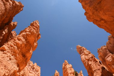 manzara navajo döngü iz bryce kanyon amerika birleşik devletleri