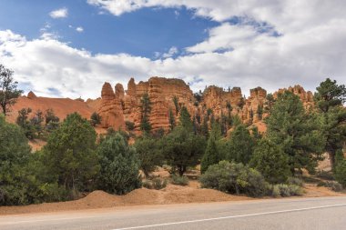 Amerika Birleşik Devletleri bryce Kanyon'a manzara