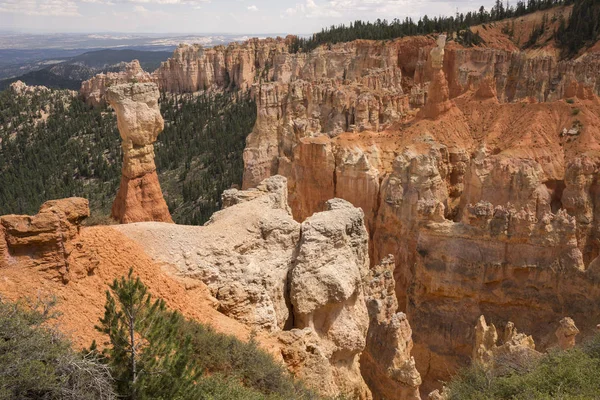 Paysage Sur Canyon Bryce Dans Les États Unis Amérique — Photo